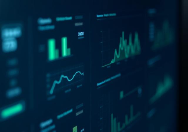 リアルタイム分析ダッシュボードの画面